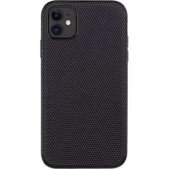 Image 1 of Tactical Blast Pit Cover - хибриден удароустойчив текстилен кейс за iPhone 11 (черен)