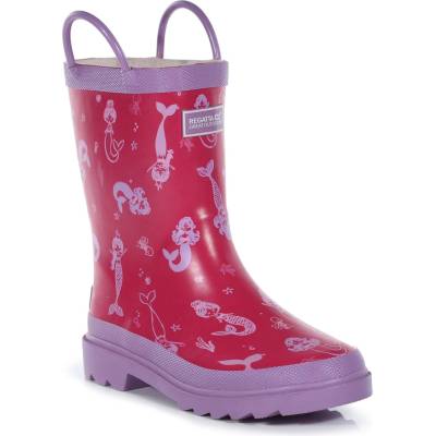 Regatta Детски гумени ботуши Regatta Minnow Junior Cotton Lined Wellington Welly Unisex Kids - SantoSunMerm