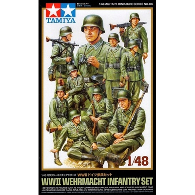 Tamiya 32602 WWII Wehrmacht Infantry 1:48