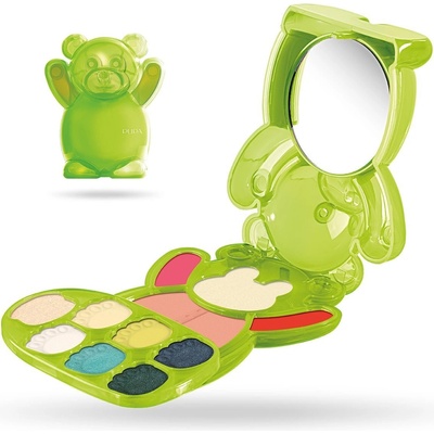 Pupa HAPPY BEAR 010280A006 Green грим палитра за лице очи и устни