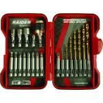 Raider Накрайници и свредла 1/4" 20 бр. К-т raider (157797) - topmall