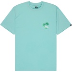 Quiksilver Мъжка тениска Quiksilver EVO Learning From Nature S/S T-shirt - Blue Haze (216-8981-0212)