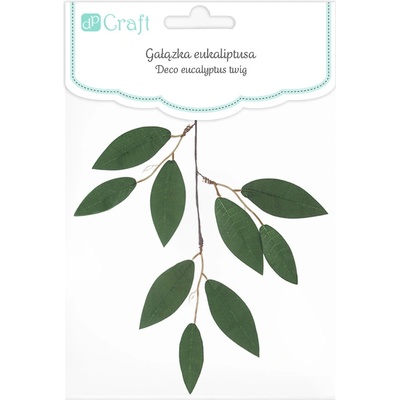 DP Craft Dekorativní eukalyptová větvičkadlouhé listy 30cm