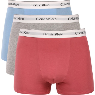 Calvin Klein Комплект от три - мъжки боксерки Calvin Klein многоцветни Calvin Klein | Sin Cherven Siv Mnogotsveten | МЪЖЕ | M