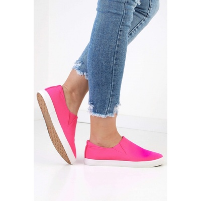 Linix slip on tenisky CA-40PI neonově růžové