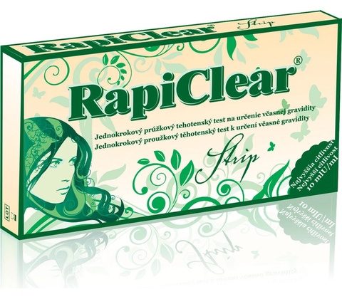 Rapiclear Strip Baby Test