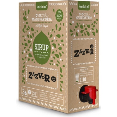 Koldokol BIO Zázvor sirup 3 kg