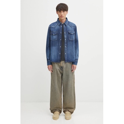 Visvim Дънкова риза Visvim social sculpture shirt (125105007001)