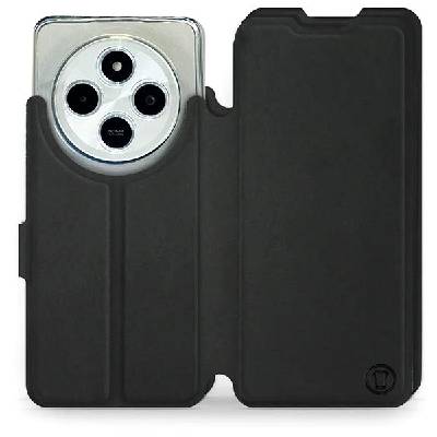 Mobiwear Soft Touch flip knížkové pro Xiaomi Redmi 14C / Poco C75 - Černé 5906511391079