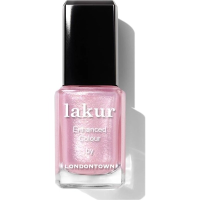 Londontown Lakur Pink Strawberry lak na nechty ružová s trblietkami 12 ml