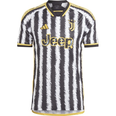 adidas Juventus FC domácí 2023/2024 černá/bílá/zlatá