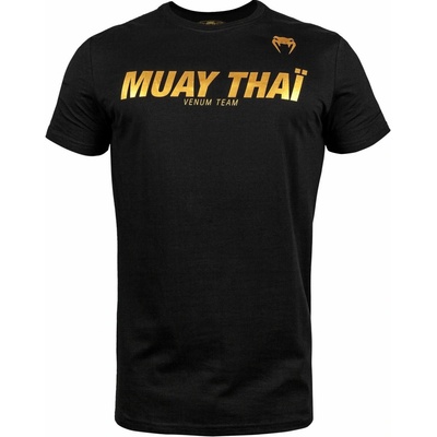 Pánské tričko VENUM MUAY THAI VT černo/žluté