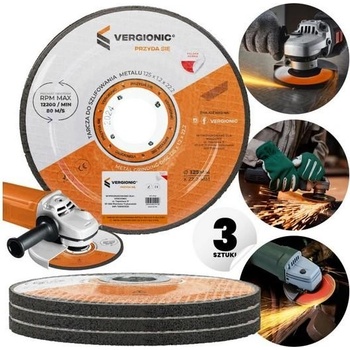 Chinex Brusný kotouč 125 x 6,0 x 22,4 mm 8915 4 ks