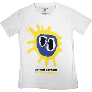 Primal Scream Screamadelica White S Дамски Риза (PSCTS01LW01)