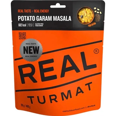 Real Turmat dehydratovaná strava Bramborová Garam Masala 98 g