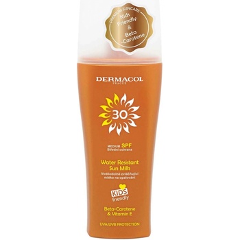 Dermacol Sun Water Resistant vodeodolné mlieko na opaľovanie SPF30 200 ml