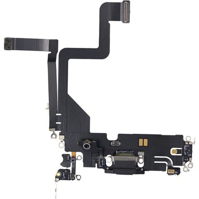AppleKing nabíjací a audio flex konektor na Apple iPhone 14 Pro - čierna