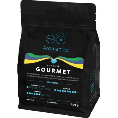 Aromaniac Aromaniac прясно изпечено кафе бразилско гурме разтворимо 200гр