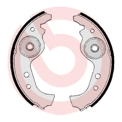 Sada brzdových čeľustí BREMBO S 23 501