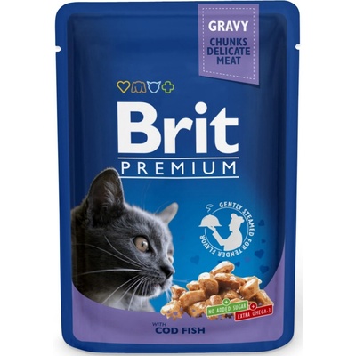 Brit Premium Cat Cod Fish 100 g