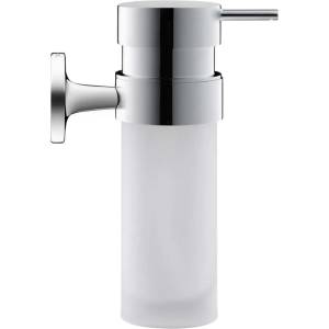 Duravit Starck T - Дозатор за сапун с държач, хром/млечно стъкло 0099351000 (0099351000)