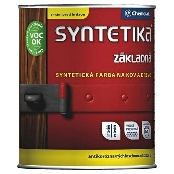 CHEMOLAK S2000 ZÁKLADNÁ SYNTETICKÁ FARBA 0110 ŠEDÁ 2,5L