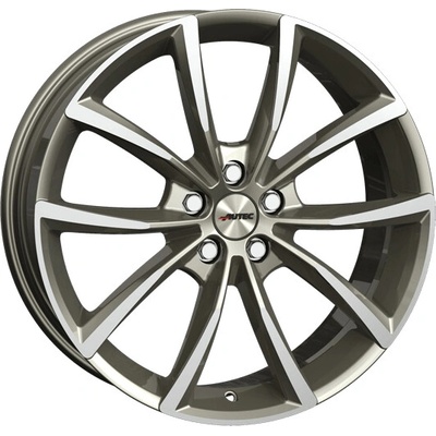 AUTEC Astana 8x19 5x112 ET45 titan silver polished