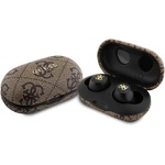 CG Mobile Guess 4G PU Metal Logo TWS brown (GUTWSP4EGW) Слушалки