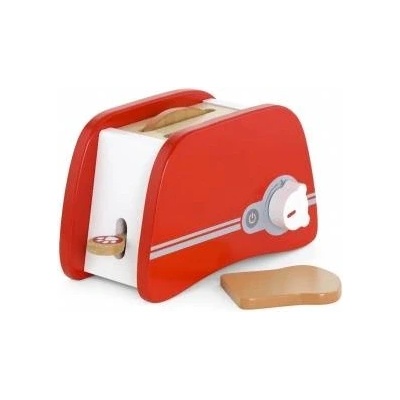 Vigan Wooden Kitchen Toaster Kids Household Appliances Toast Toast Viga Toys