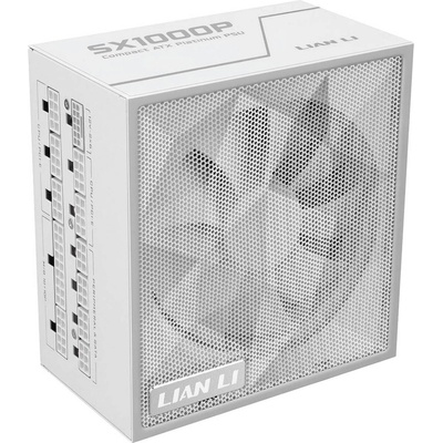 Захранване Lian Li SX1000P White, 1000W, Active PFC, 80 Plus Platinum, 120mm вентилатор (G9P.SX1000P.W000.EU)