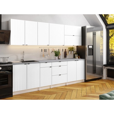 FRONTI Kuchyňská linka PEREA 260 cm Bílá