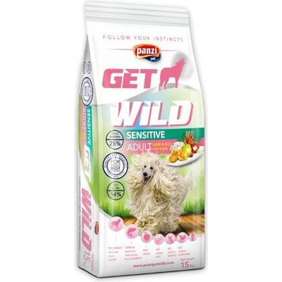 Panzi GetWild Lamb & Rice with Apple Adult Sensitive 16 kg