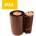 Compatible Панделка 57 мм x 74 м, черна, восък, OUT (W57/74)