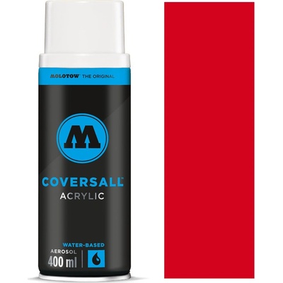 Molotow Coversall waterbased 400 ml 013 traffic red