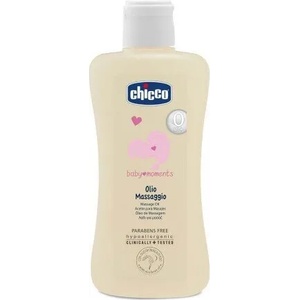 CHICCO Масажно олио за бебета над 0 месеца, Chicco Baby Moments Massage Oil 200ml