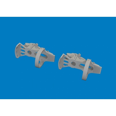 EDUARD AIRFIX Bf 109G-5/6 rudder pedals PRINTrecommended for 1:24