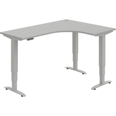 OFFICE PRO s.r.o. HOBIS trigon elektr.staviteľný stôl pamäť.ovlád. - MST 3M 60 L, šedá