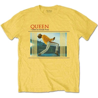 Queen Break Free Yellow XL Риза (QUTS58MY04)