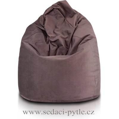Primabag Mega Sako plyš tmavě hnědá