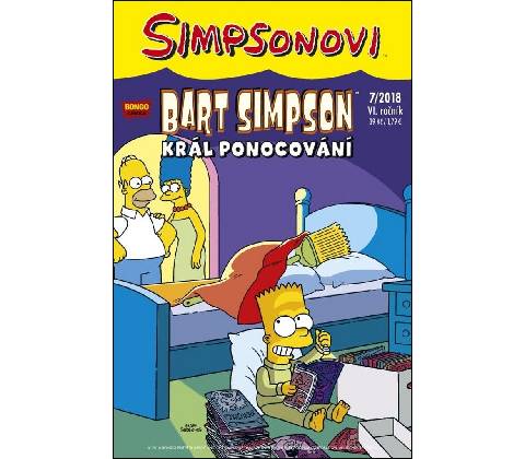 Bart Simpson Král ponocování