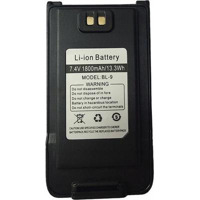 Akumulátor baterie Li-Ion pro BAOFENG UV-9R 1800 mAh