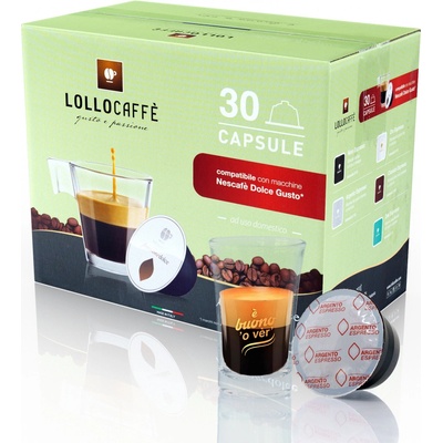 Lollo caffé ARGENTO espresso do Dolce Gusto 30 ks