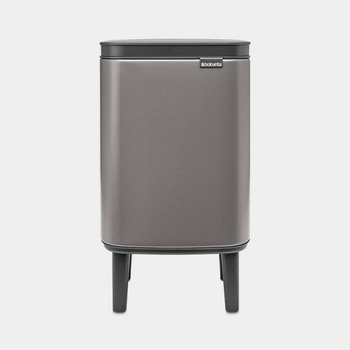 Brabantia 4 л кош за смет в цвят платина Brabantia от серия Bo Hi (1006640)