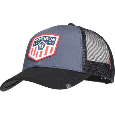 Era Trucker US Flag PENTAGON Wolf Grey