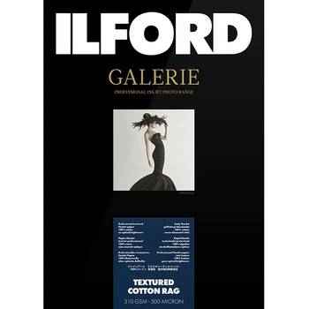 Ilford Textured Cotton Rag for FineArt Album - 330mm x 518mm - 25 Чаршафи (GA6963518330)