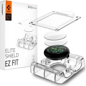 Spigen Калъф за Google Pixel Watch 3/ 4/ 5 41mm, Spigen Elite Shield EZ Fit Case 2бр. , Прозрачен (AFL08524)