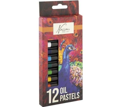Grafix olejové pastely 12 barev