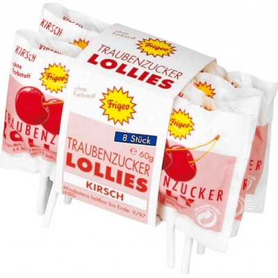 Frigeo hroznový cukr lízátko třešňové 60 g