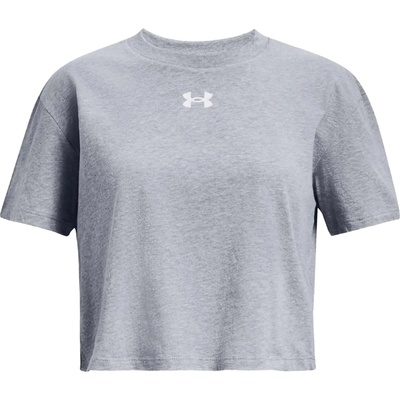 Under Armour Тениска Under Armour UA CROP SPORTSTYLE LOGO SS-GRY Сребърно Velikost YLG