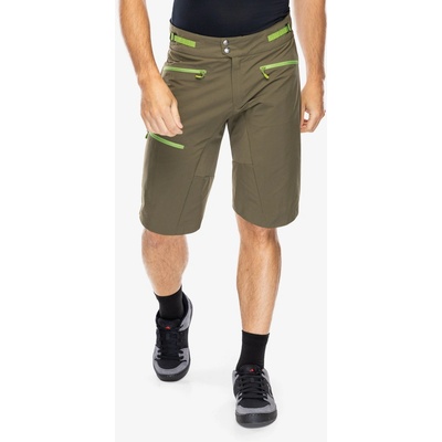 Norrona na kolo Fjora Flex1 Mid Weight Shorts olive night/norrona green